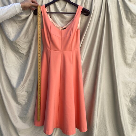 NWT Kate Spade Pink Sweetheart Midi Dress size 0 - Picture 13 of 14